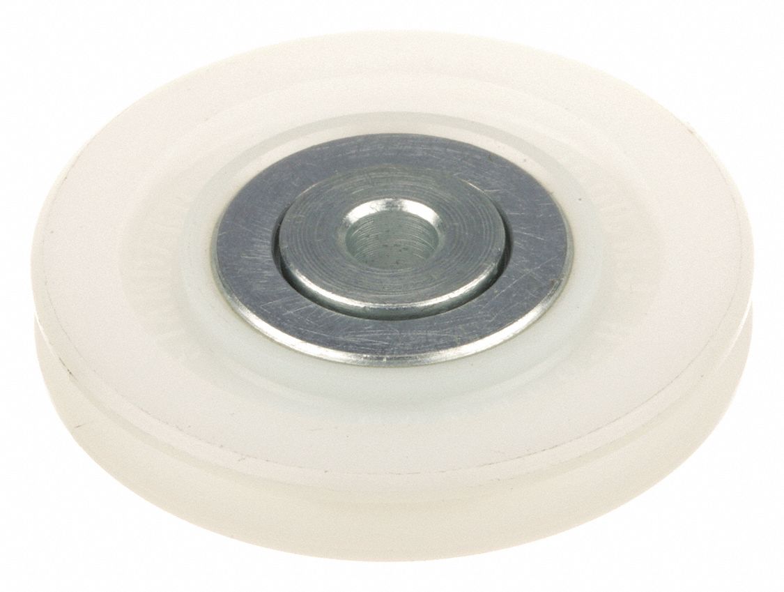 OD Nylon Pulley Wheel with Steel Raceway