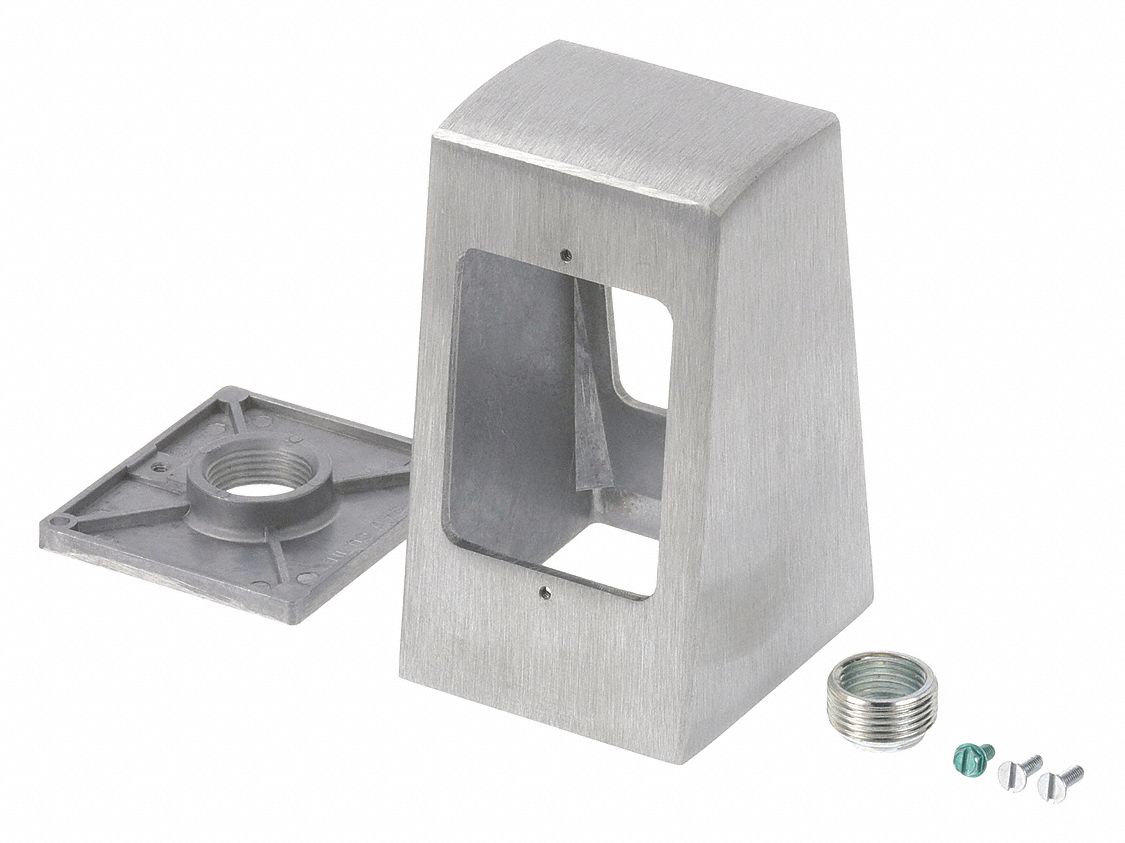 Brushed Aluminum Double