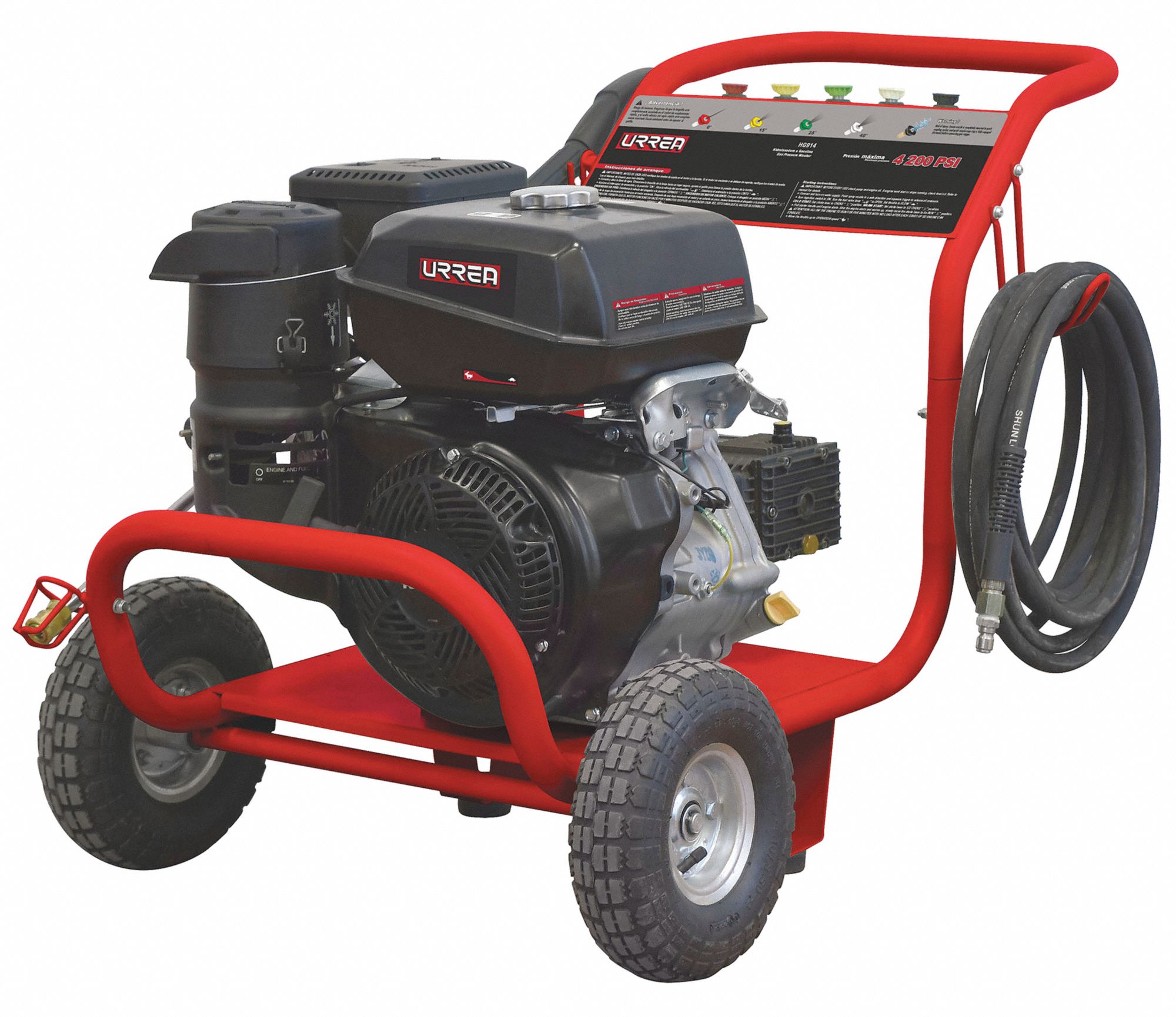 Trabajo Industrial (3300 psi y Superior), 4200 psi, Gas, Fría, Carretilla, 3.1 gpm, Kohler