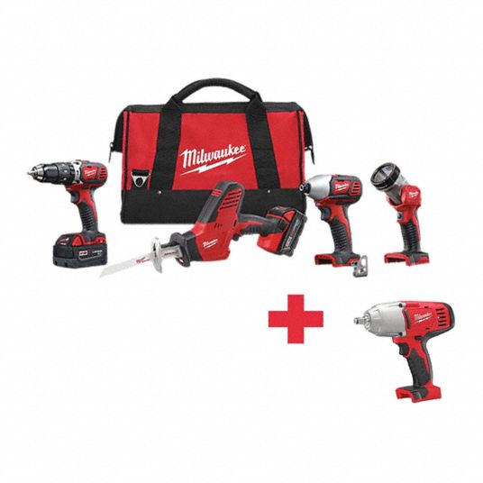 Milwaukee 18 best sale volt set