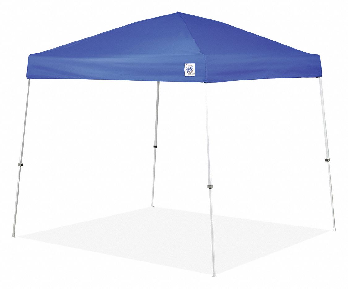 EZ UP, Canopy Tent, Polyester, Canopy Tent 643P98VS2910BL Grainger