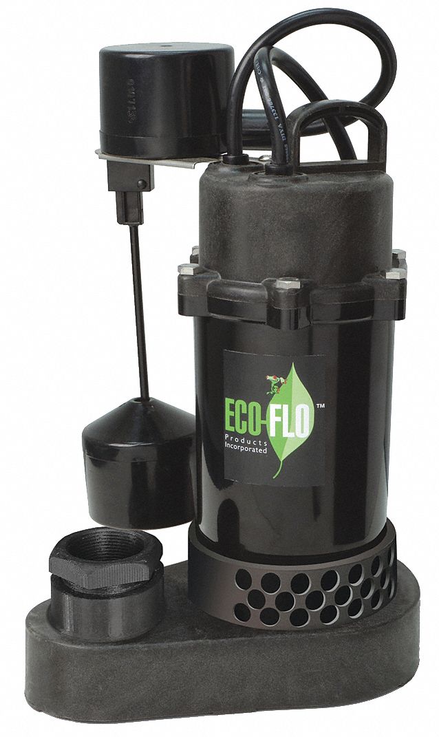 Thermoplastic Sump Pump VrtclSwtch 1/3HP