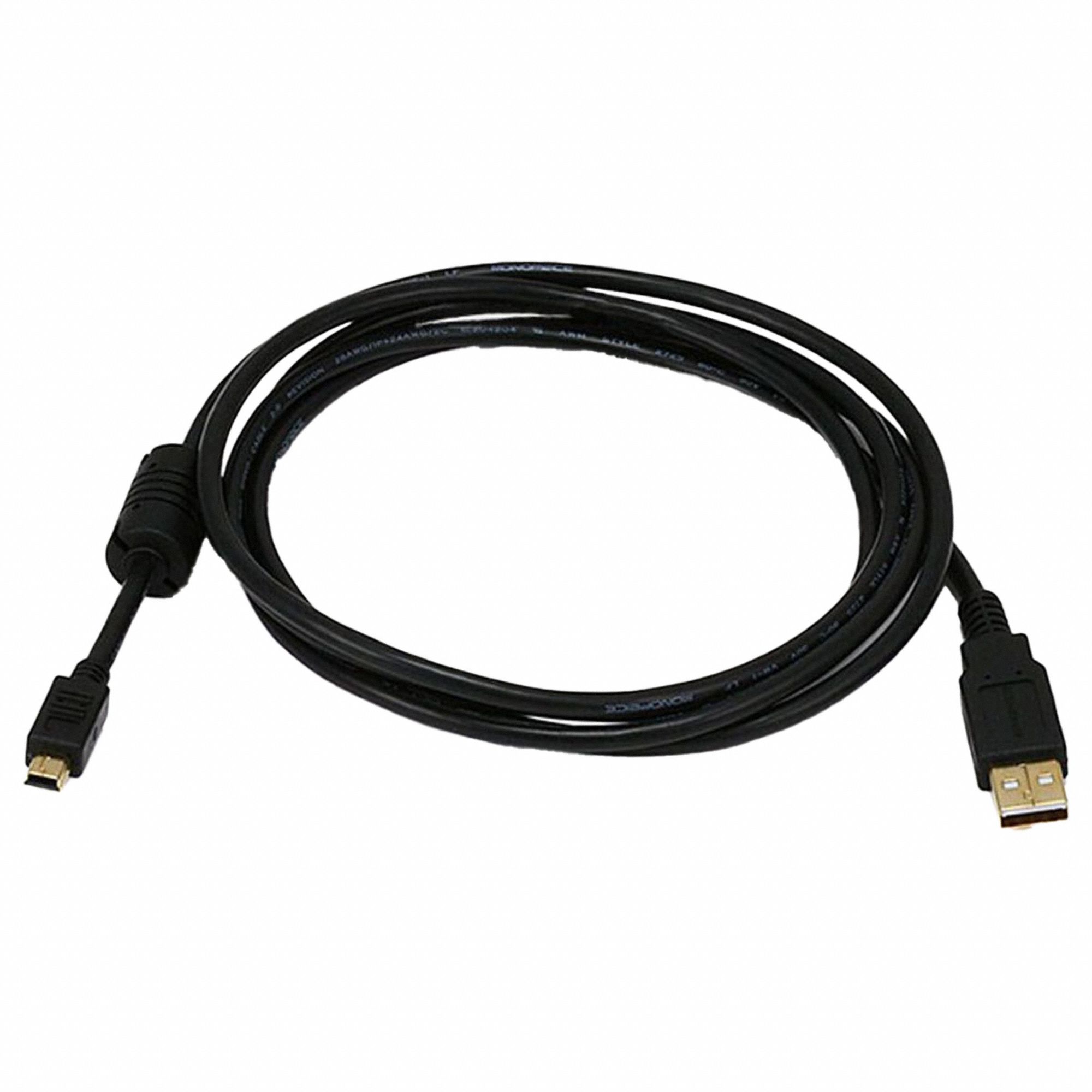 MONOPRICE, Type A End 1, Mini B End 2, Standard USB Cable - 5XFW5|5447 ...