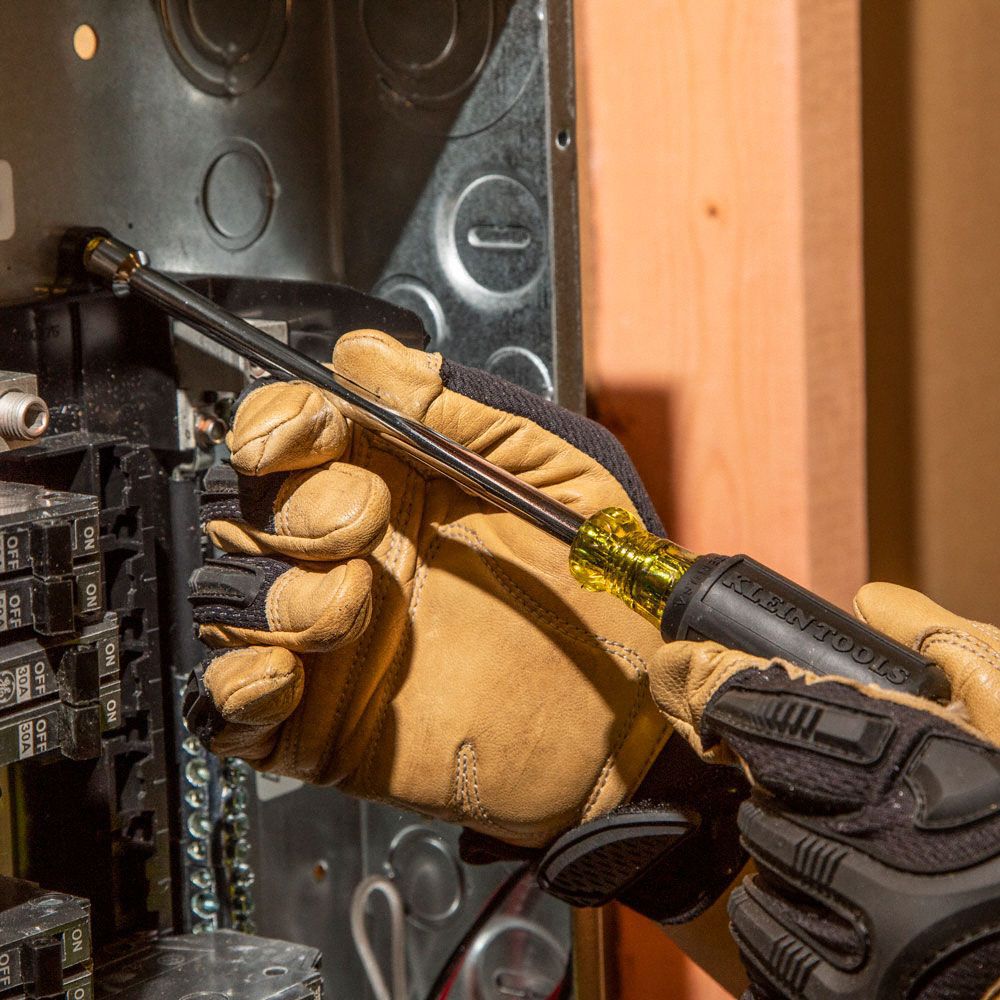 KLEIN TOOLS Hollow Shank Nut Driver Set SAE, 9 3/4 in to 10 5/16 in, 6