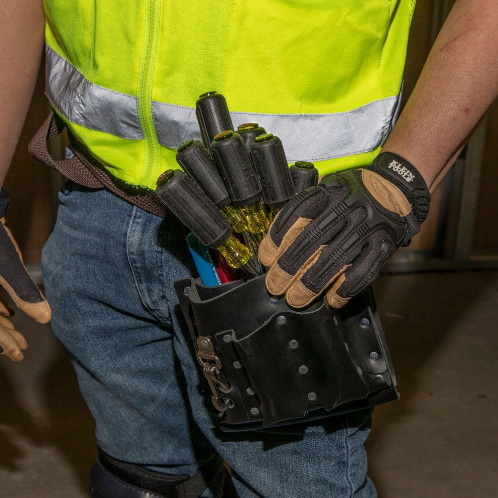 KLEIN TOOLS FastenerHolding Nut Driver Set SAE, 15 3/4 in, 6 in Shank