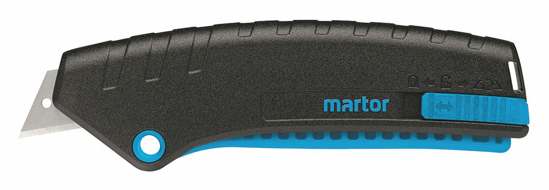 MARTOR, 139 mm Overall Lg, Steel Std Tip, Safety Knife - 64NR02|125001. ...