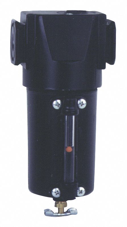 Filter, 40 Micron, 10 oz. Metal Bowl, 1/2"