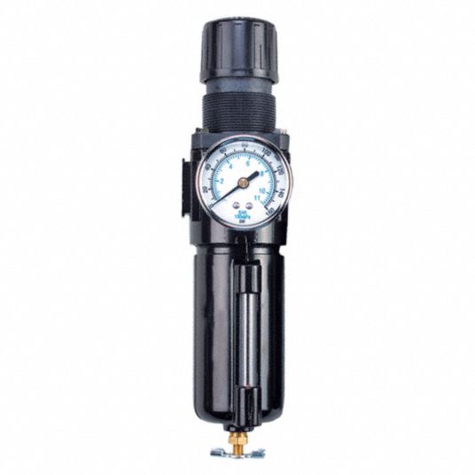 AIR GAGE CO. AEC-248 PNEUMATIC REGULATOR AIR GAUGE