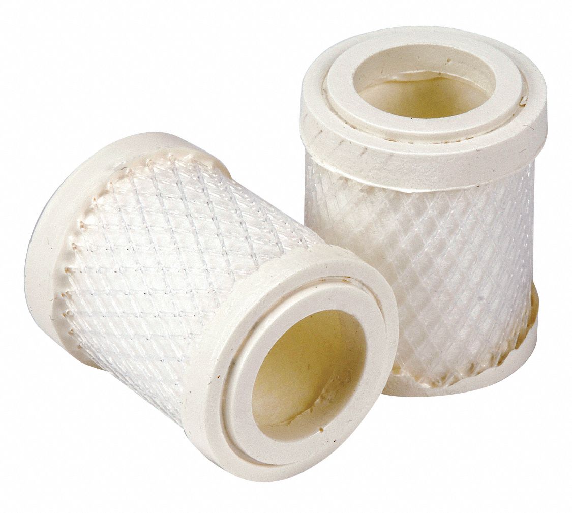 Filter Element: Fiberglass, 1.62 in Overall Ht, 11/16 in Inside Dia, EK55A, 2 PK
