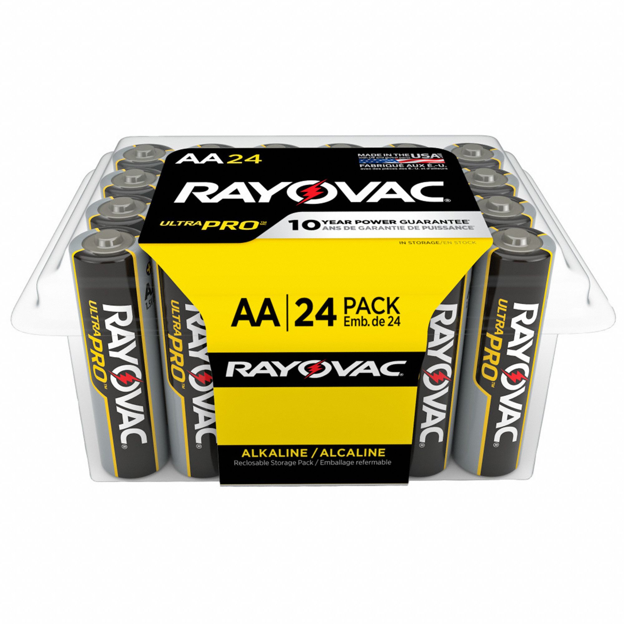 AA, Everyday, Battery 64NU61ALAA24PP Grainger