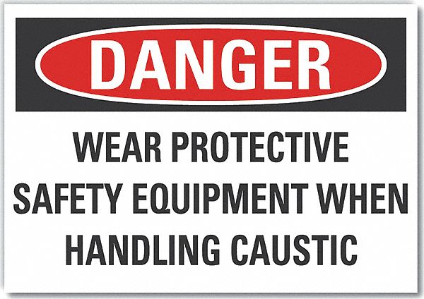  Ppe  Danger Reflective Label: Reflective Sheeting, Adhesive Sign Mounting, Engineer Grade, Danger
