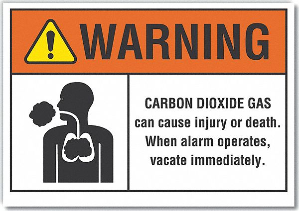 Warning Sign: Non-PVC Polymer, Adhesive Sign Mounting, 7 in x 10 in Nominal Sign Size