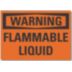 Warning: Flammable Liquid Signs