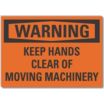 Pinch Point & Keep Hands Clear Signs - Grainger Industrial Supply
