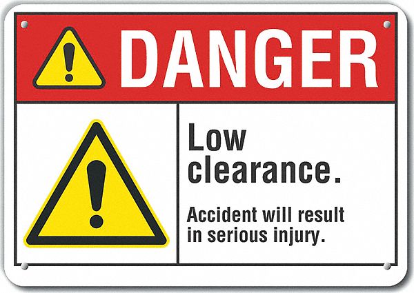 Aluminum, Mounting Holes Sign Mounting, Aluminum Low