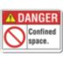 Danger: Confined Space Signs