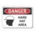 Danger: Hard Hat Area Signs