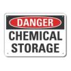 Danger: Chemical Storage Signs