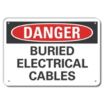 Danger: Buried Electrical Cables Signs