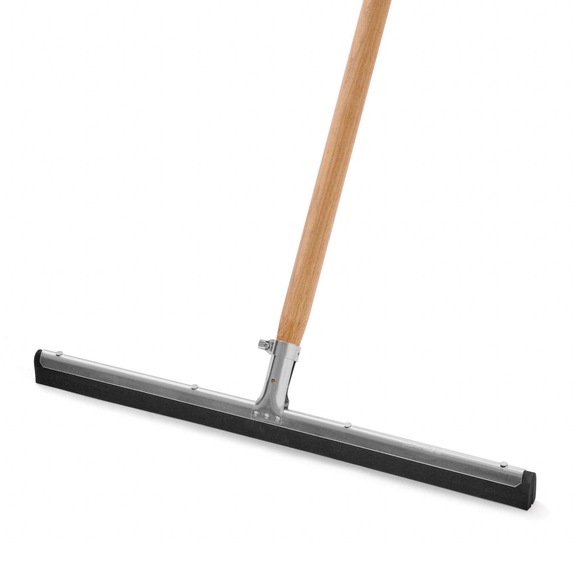 RUBBERMAID COMMERCIAL PRODUCTS 22 inW Straight Rubber Floor Squeegee With Handle, Black 64XF88