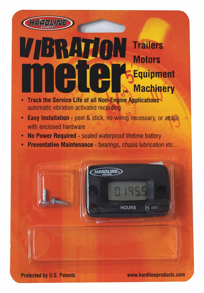 Vibration Hour Meter 64XU77HR8065 Grainger
