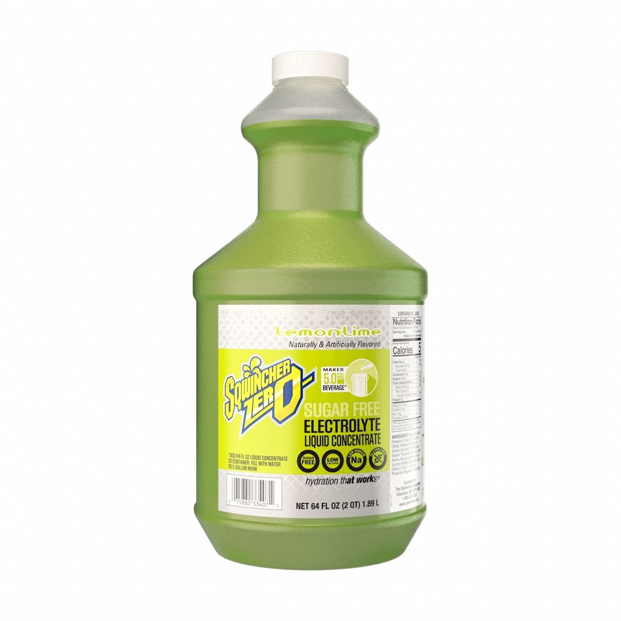 SQWINCHER, Lemon-Lime, Bulk, Sports Drink Mix - 3UYV7