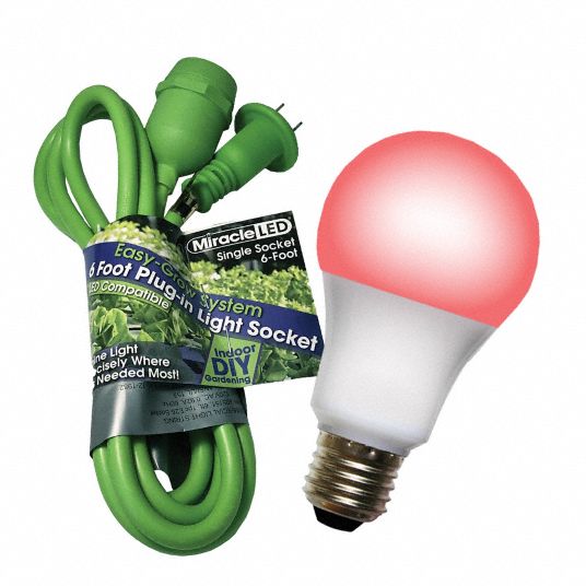 Single light deals bulb plug in