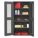 ARMOIRE CLEARVIEW ETAGERE AJUSTABLE