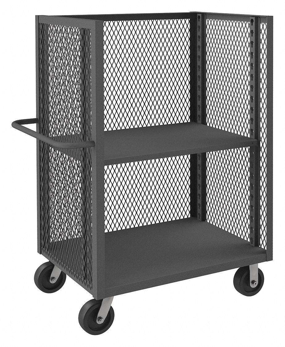 Truck, 3-Sided, w/ 6"x2" Phenolic Casters