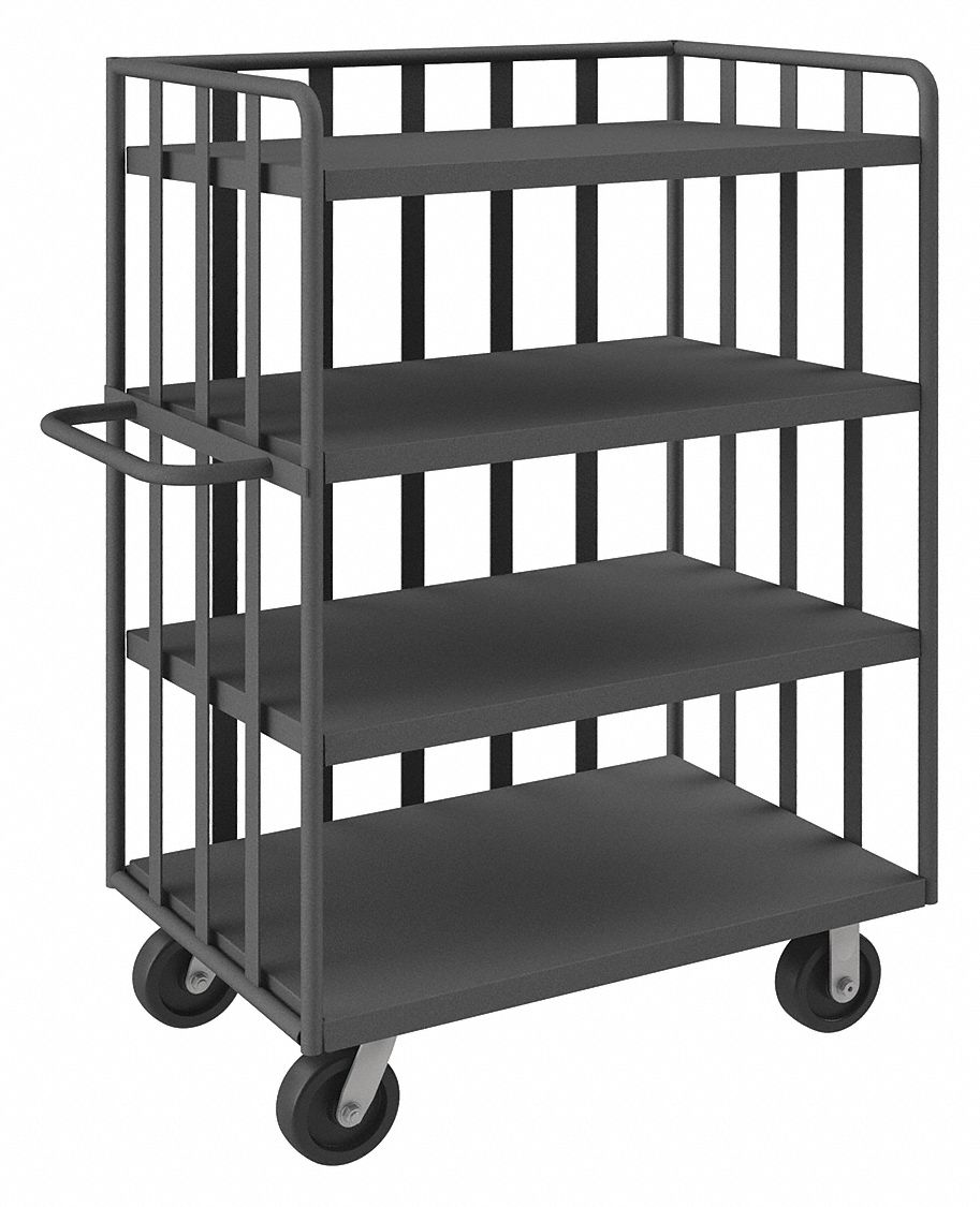 Truck, Portable, Gry, w/6"x2" Phnlc Casters