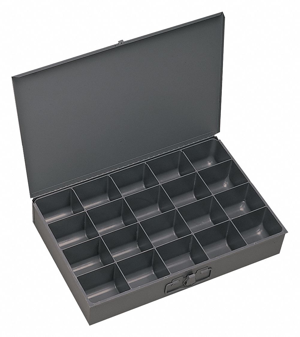 Small Compartment Box,20 Opening - Grainger