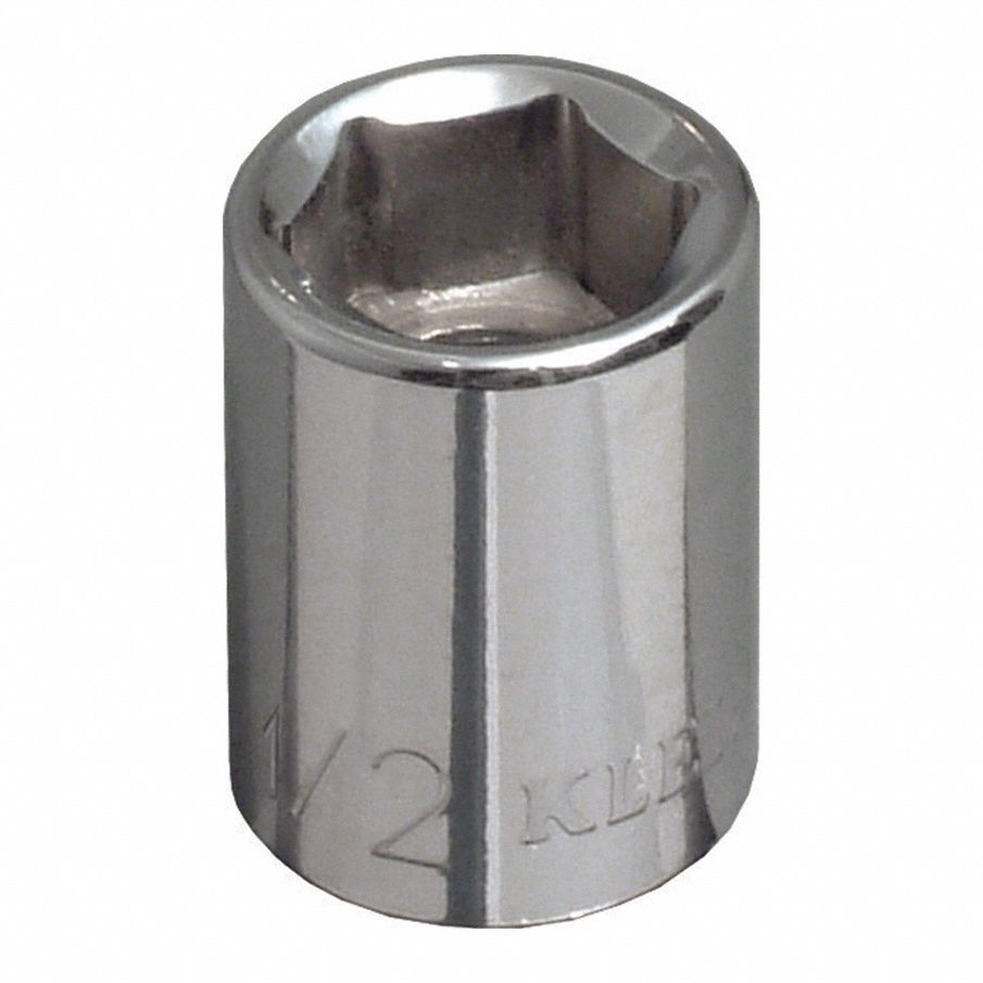 1/2" Std 6-Pt. Socket,  3/8" Drive