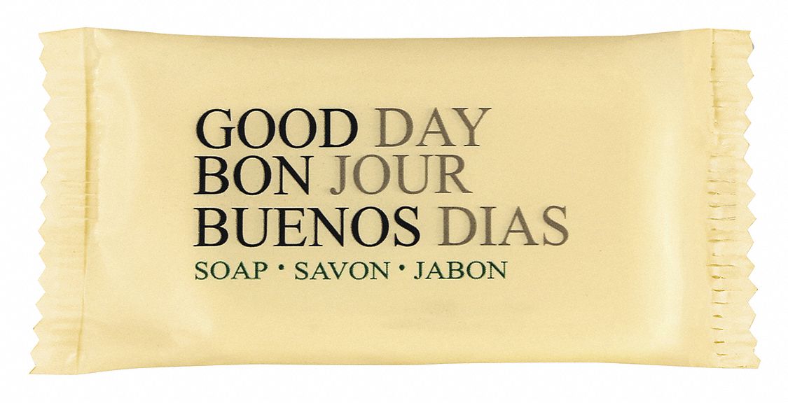 Body Soap: Good Day, #3/4, Box, Fresh, Aloe Vera, 1,000 PK