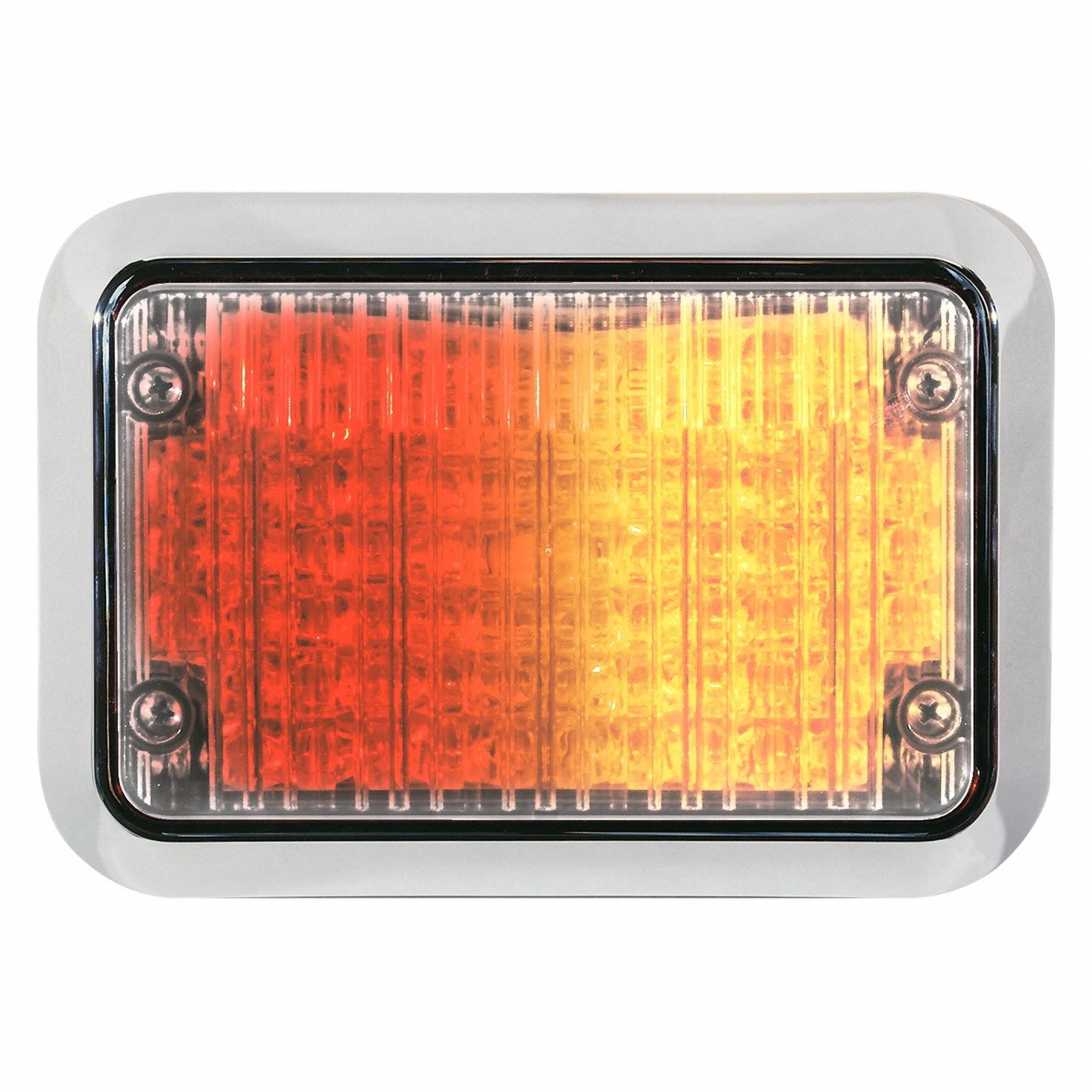 Perimeter Light: Emergency Vehicle Perimeter Light, Amber/Red, 6 W Watt, Clear, LED, IP65