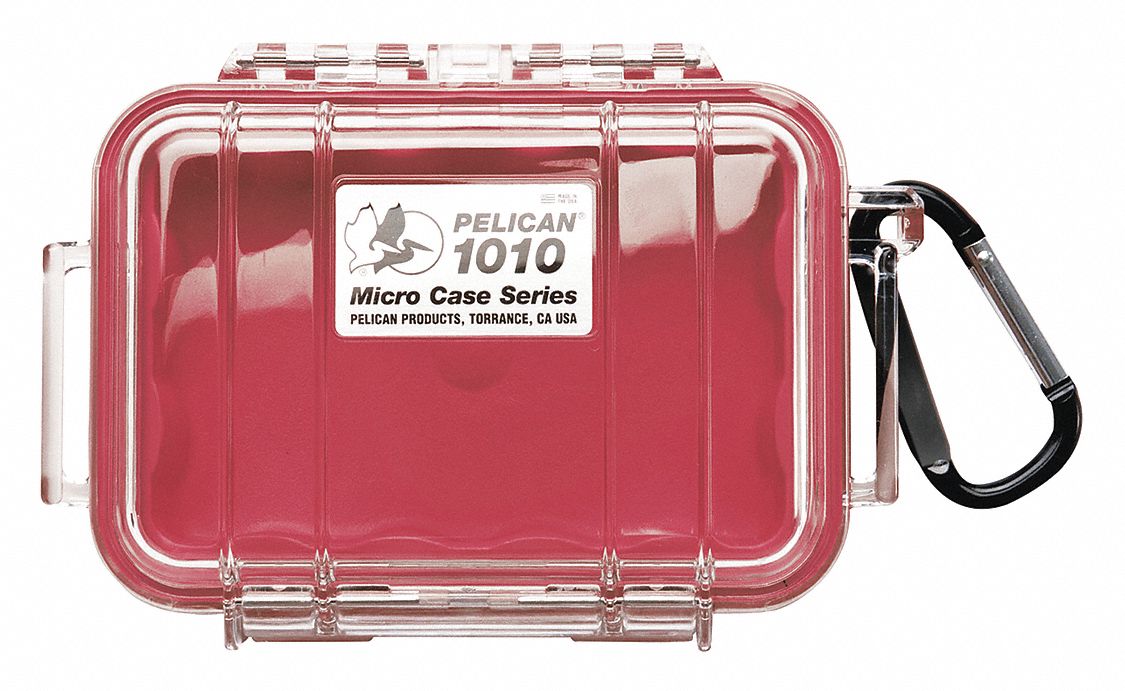 Microcase 1010 Clear/Red