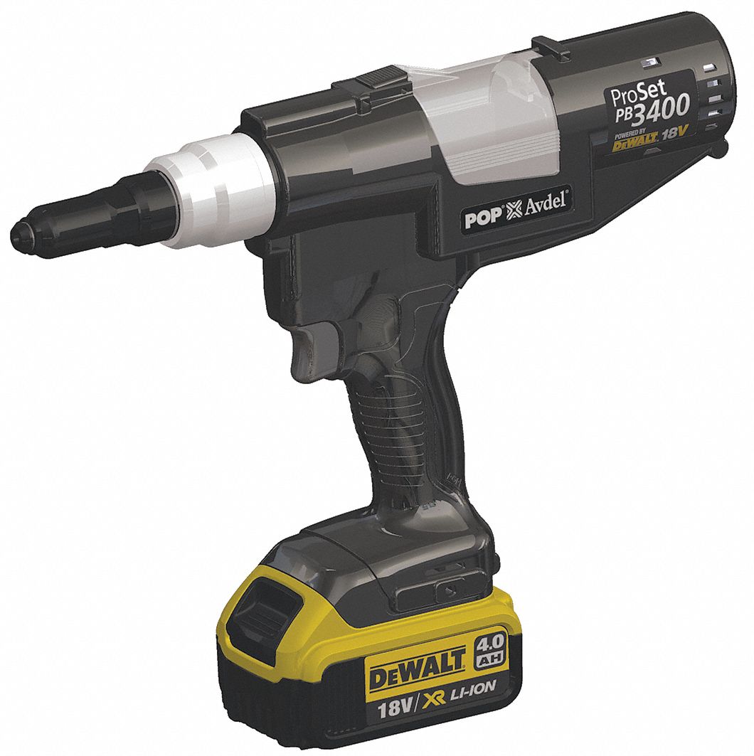 dewalt battery operated rivet gun