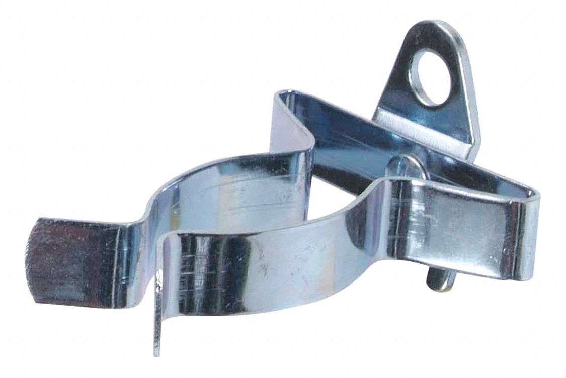 Durahook Clip, 1"-2", Steel, PK5