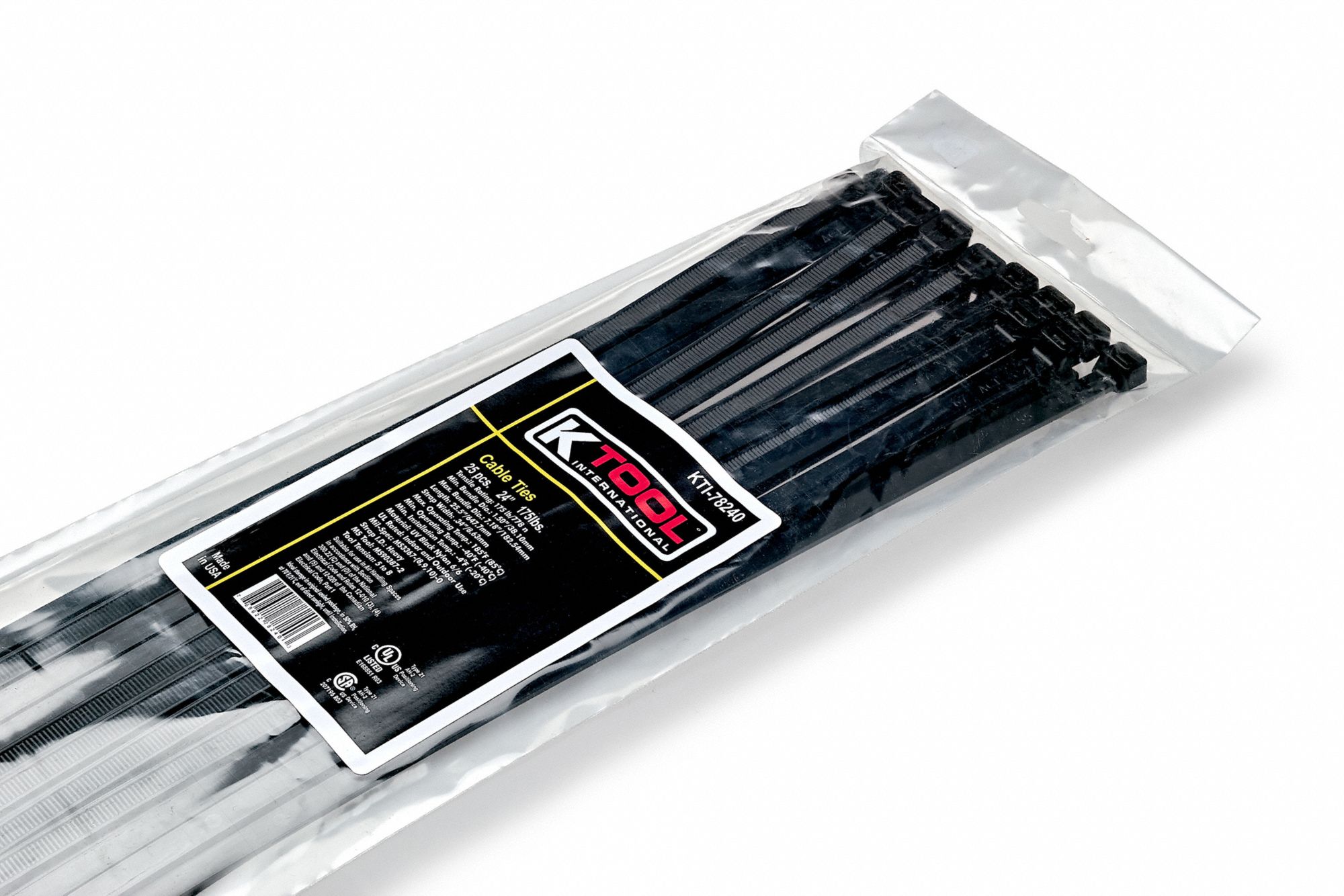 Wire Tie, 24", 175 lb.Tensile, PK25, PK25