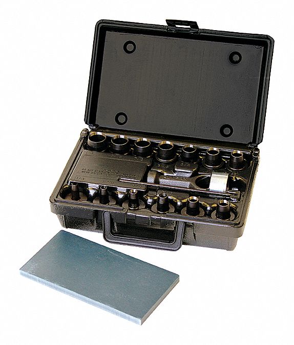 Power Punch Kit,16 pcs. 65DK72AX1861 Grainger