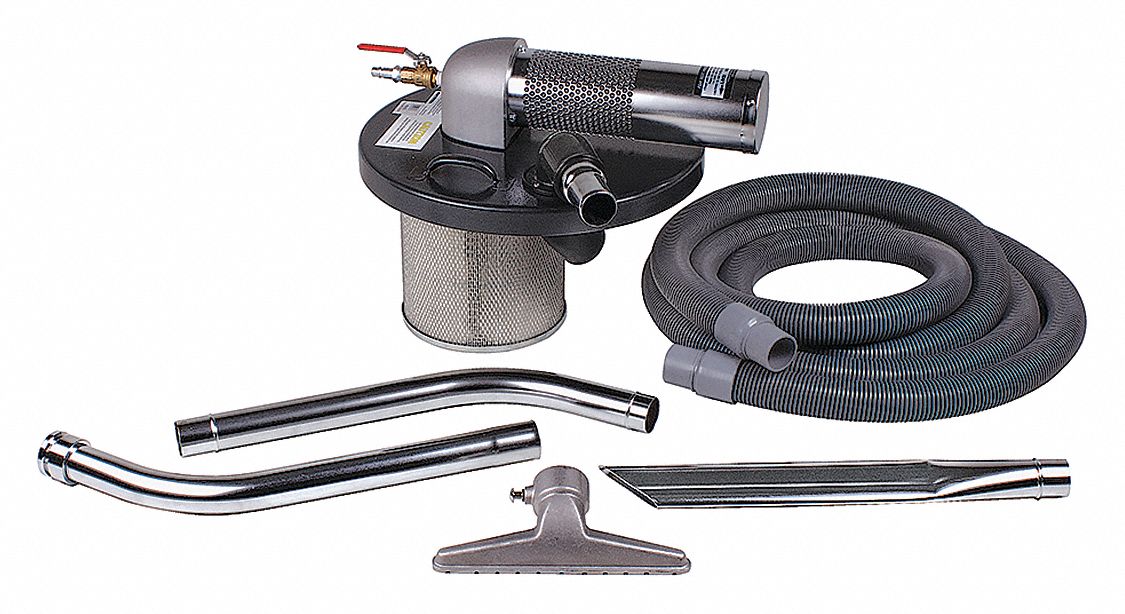 GUARDAIR, HEPA, Wet/Dry, Pneumatic DrumTop Vacuum Head 3PXN6N301BK