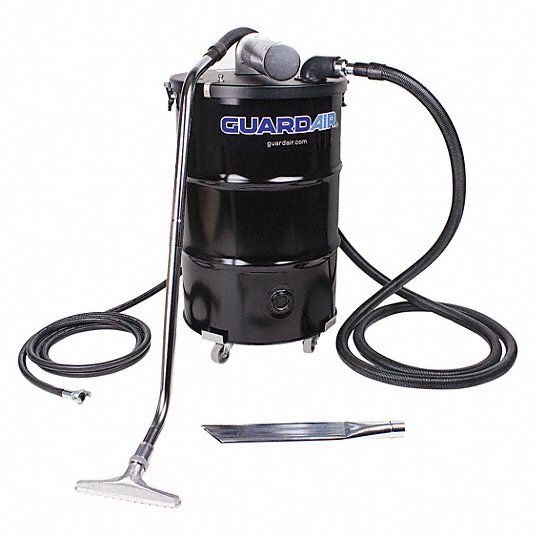 Compressed Air Powered New GuardAir Nortech 30 Gallon Drum Vacuums 