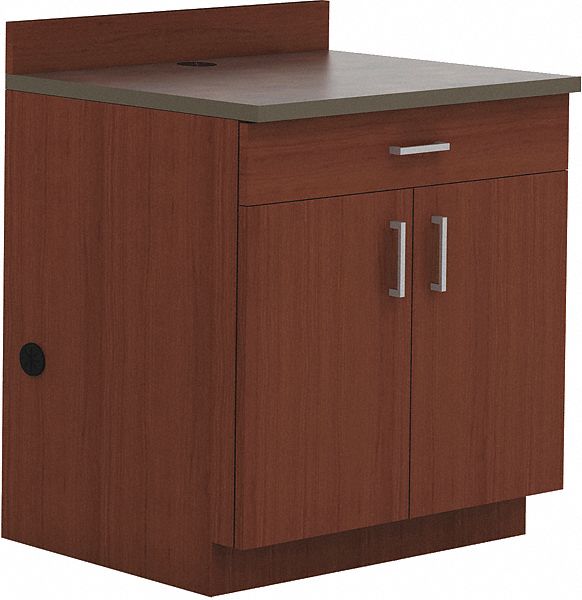 Base Cabinet 1 Drawer Mahogany