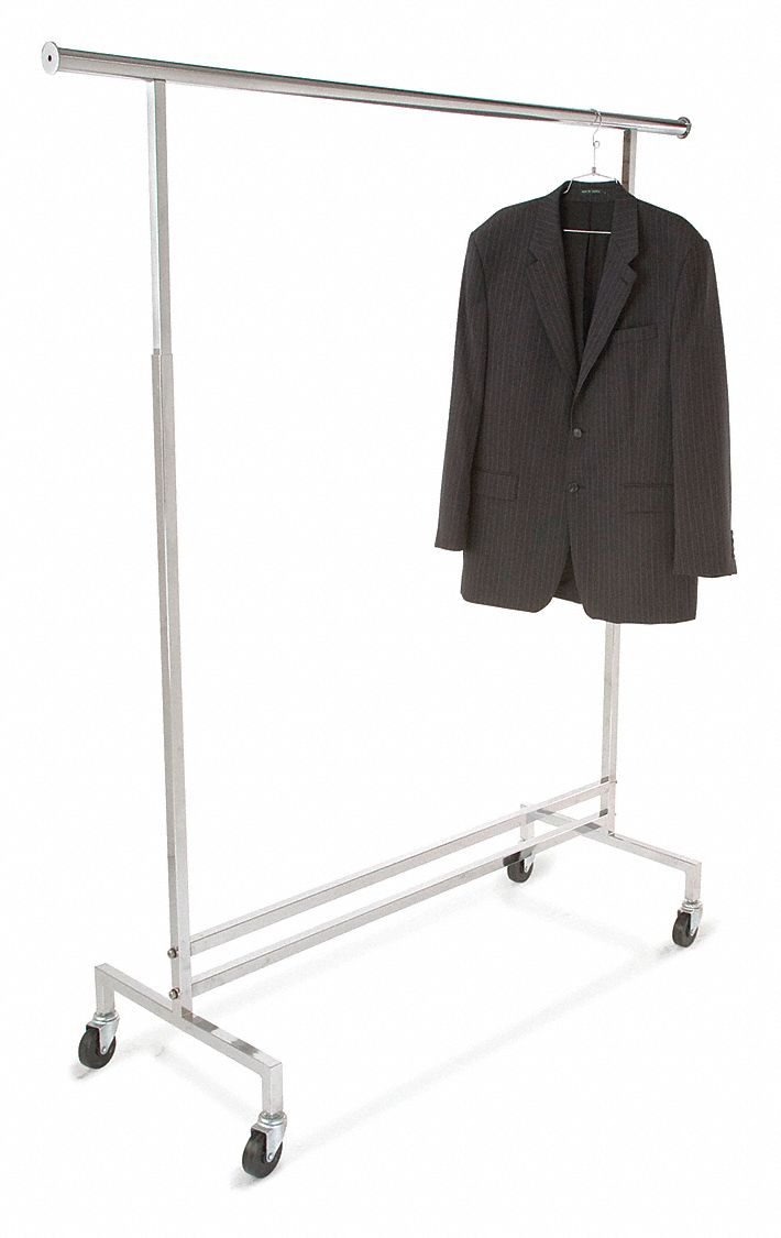 Single Hangrail Rolling Rack