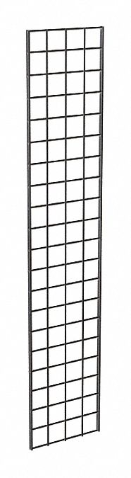 Wire Grid Panel, Black, 1 ft. x 5 ft., PK3