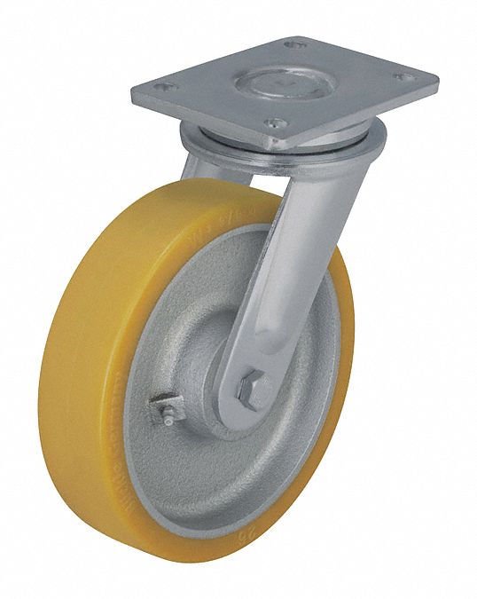 ROULETTE PLAQUE STANDARD,PIVOT,2200 LB