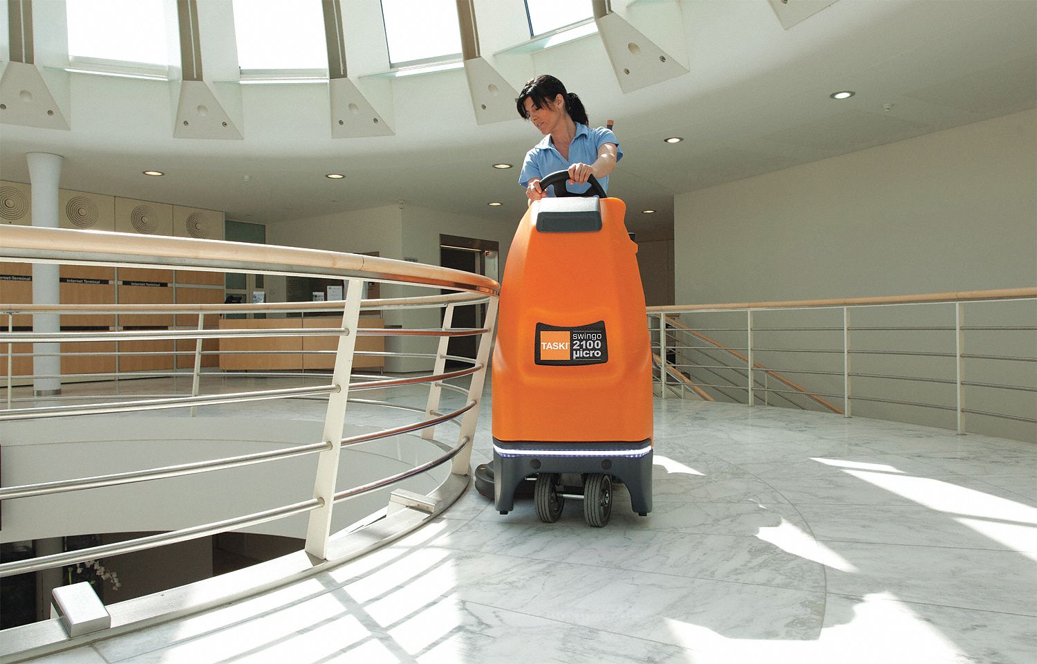 Floor Scrubber Heavy Duty Battery