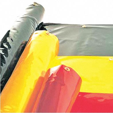 Welding Curtain Roll, Yellow, 5x75 ft.