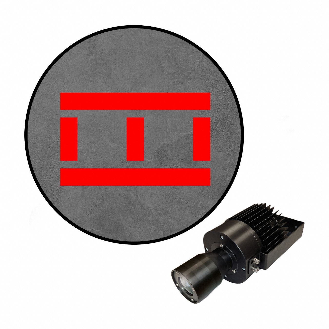 Virtual Safety LED Walkway: Virtual Safety LED Walkway, Stripe with Lines