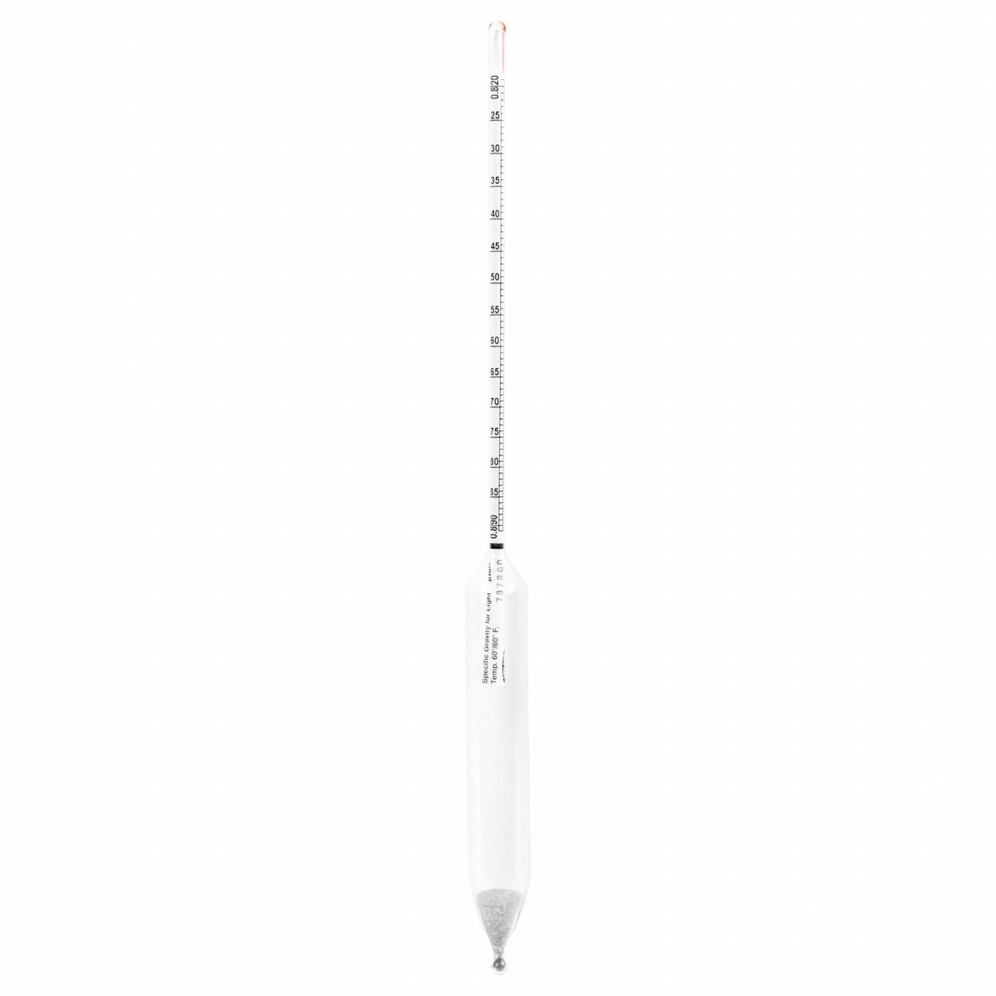 Hydrometer, 0.820/0.890