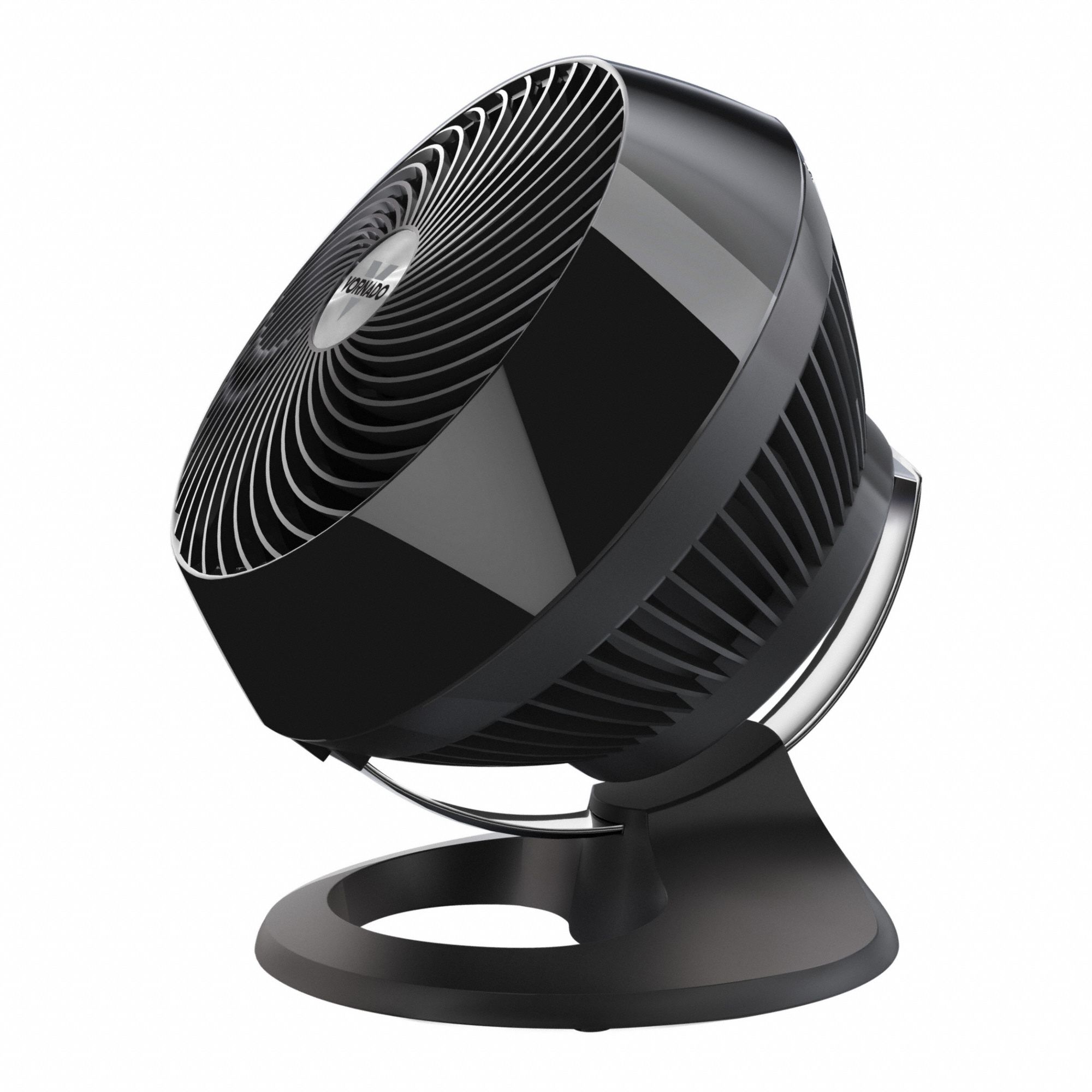 Circulating Fan: 10 1/8 in Blade Dia, Non-Oscillating, 4 Speeds, Stationary, Open, Plug-In